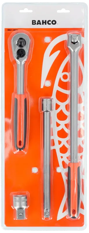 Tilbehørssæt t/1/2" topnøgler SB81-SET1