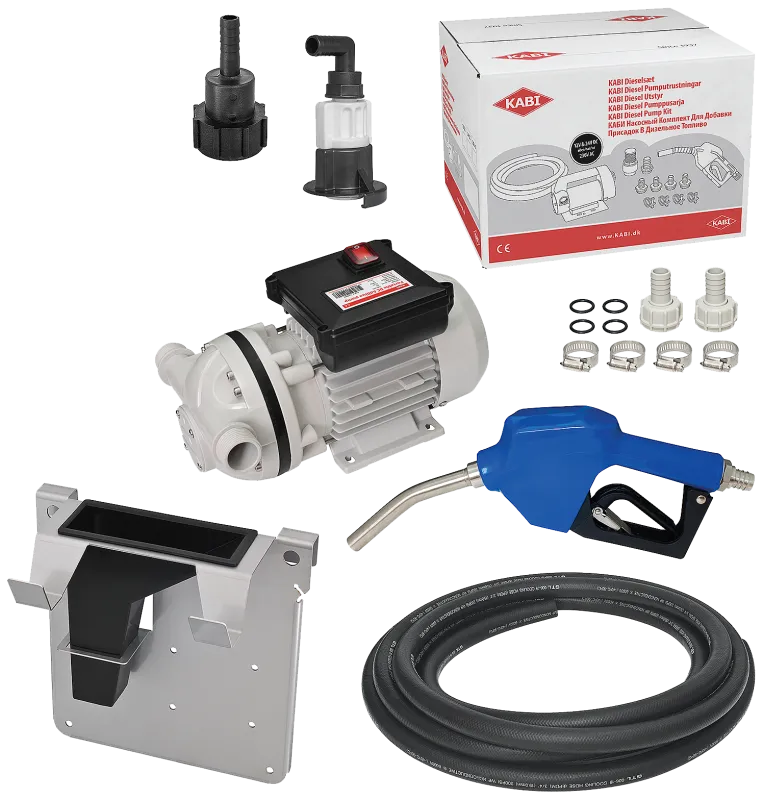 Kabi el-pumpesæt f/AdBlue 230V aut. pistol t/IBC