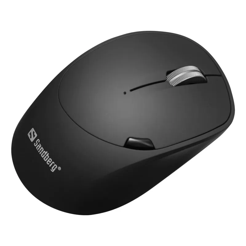Sandberg Wireless Mouse Pro Recharge. Fed Genopladelig Mus til Kontorbrug