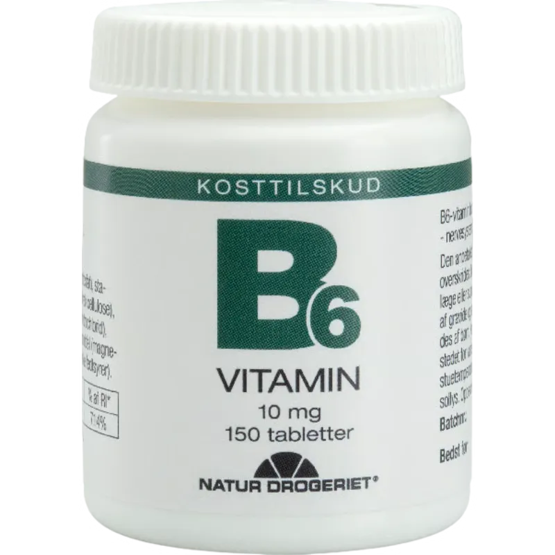 Natur Drogeriet B6-Vitamin 10 mg (150 tabl)