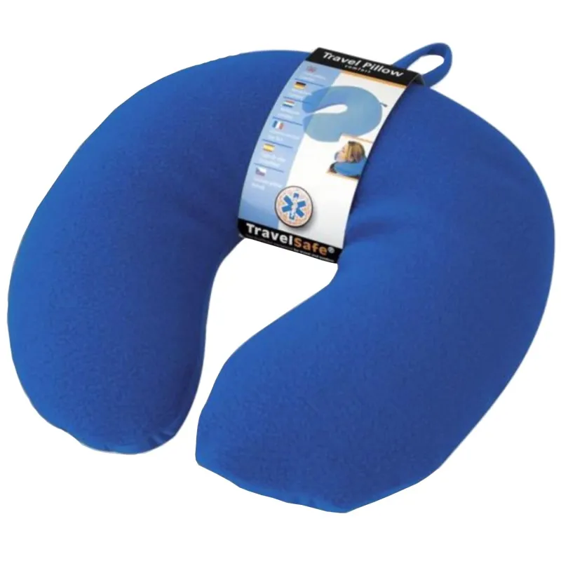 TravelSafe Rejsepude, fleece/spandex, blå