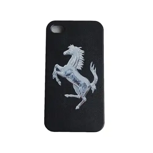 iPhone 4 / 4S bilmærkecover. Ferrari.