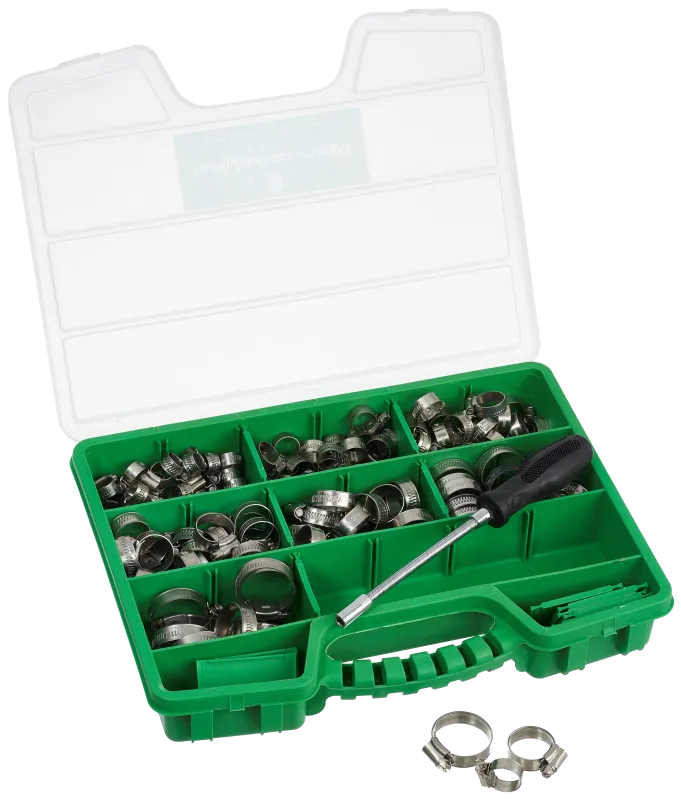DJ TOOLS spændebåndssortiment galv. 135stk