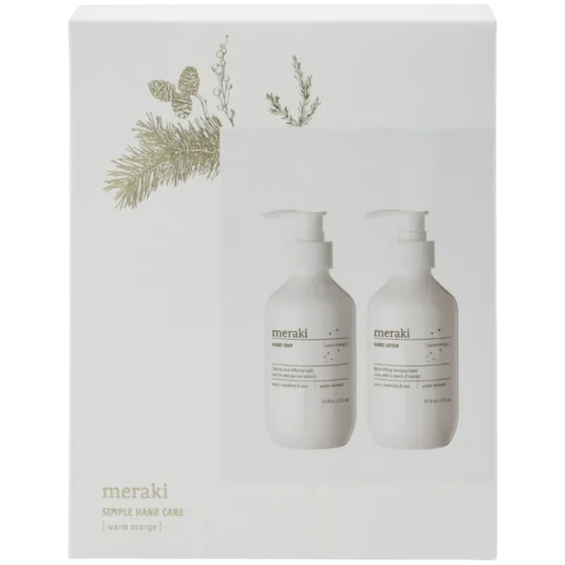 Meraki Gaveæske Simple Hand Care Warm Orange (1 sæt)