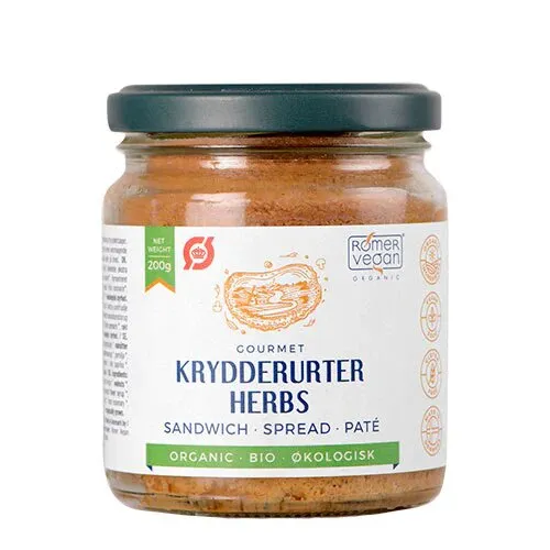 Smørepålæg krydderurter Øko. - 200 gram
