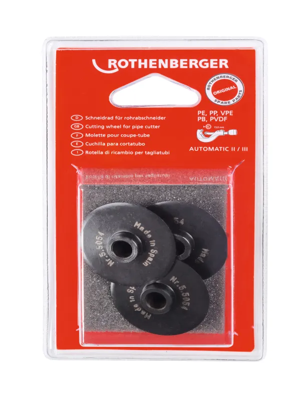 Skærehjul 13 mm til ROCUT 110/160 rørskærer