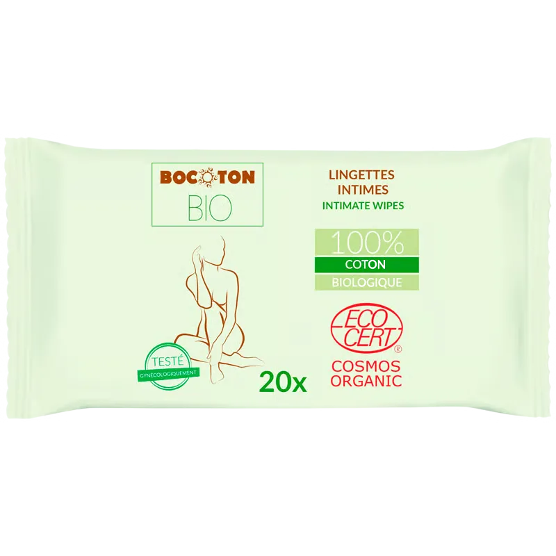 Bocoton Intimate Wipes Ø (20 stk)