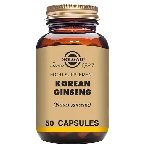 Solgar Koreansk Ginseng (50 kaps)
