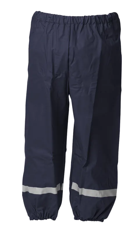 Regnbukser til børn - Navy - 1