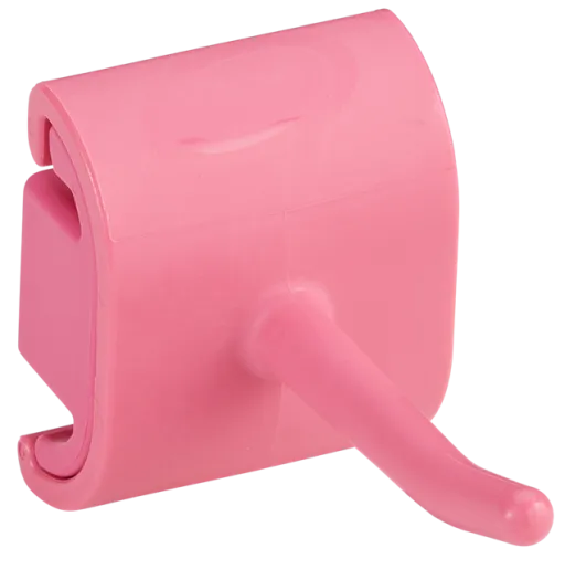 Vikan, Hygiejnisk Vægophæng, Enkeltkrogs Modul, 41 mm, Pink