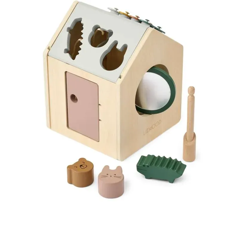 Liewood Lucas Activity Cube - Tuscany Rose Multi Mix