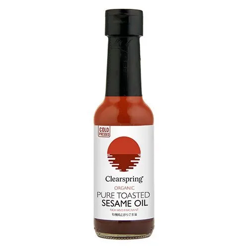 Ristet sesamolie Økologisk - 150 ml.