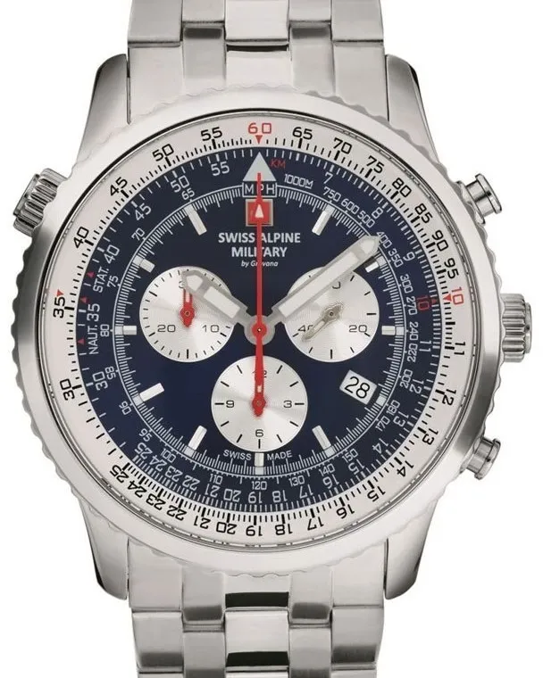 Swiss Alpine Military Viper Blue Herreur