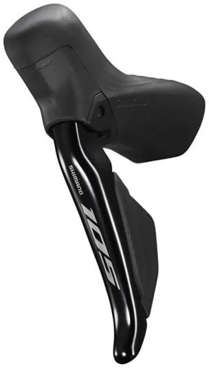 Shimano 105 Di2 ST-R7170 Skifte-/bremsegreb Venstre 2 speed Hydraulisk Sort