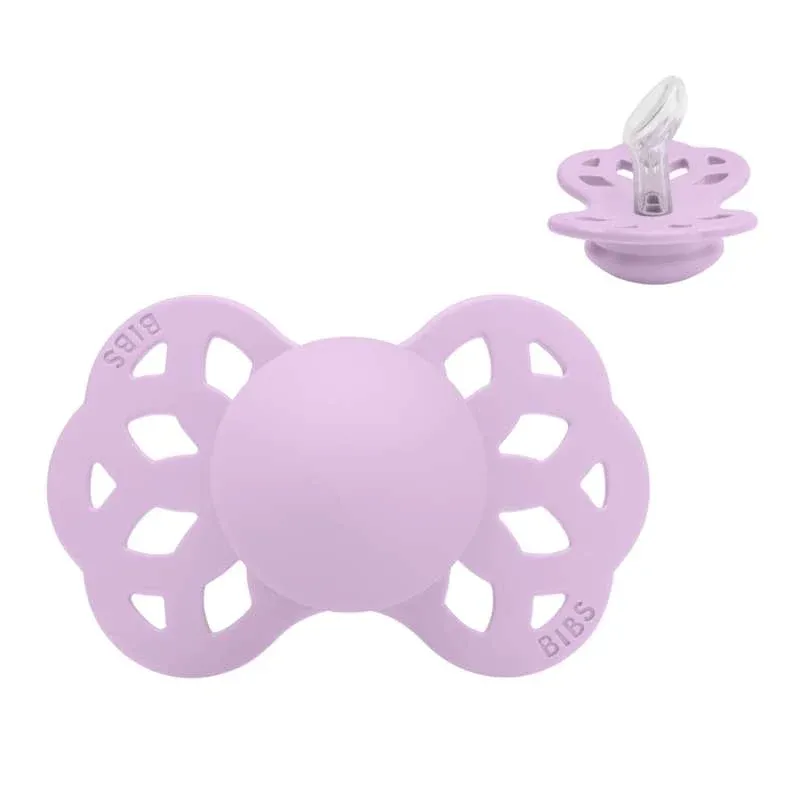 BIBS Anatomisk Infinity Sut - Str. 1 - Silikone - Violet Sky