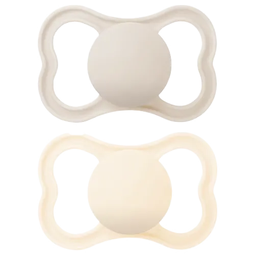 MAM Air Sut Silicone Neutral 16-36M (2 stk)