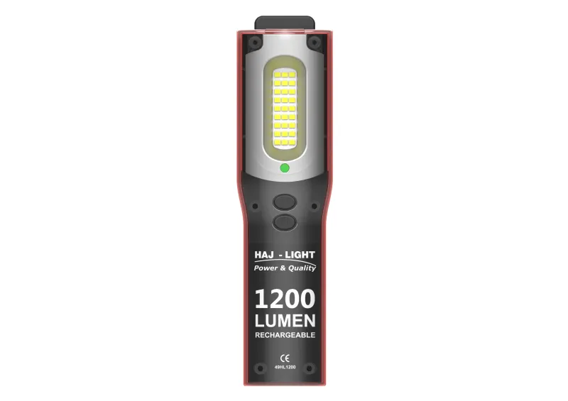 HAJ LIGHT Genopladelig Inspektionslampe 1200 lumen