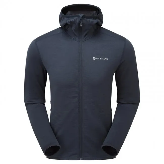 Montane Protium Lite Hoodie, fleecetrøje, herre, blå