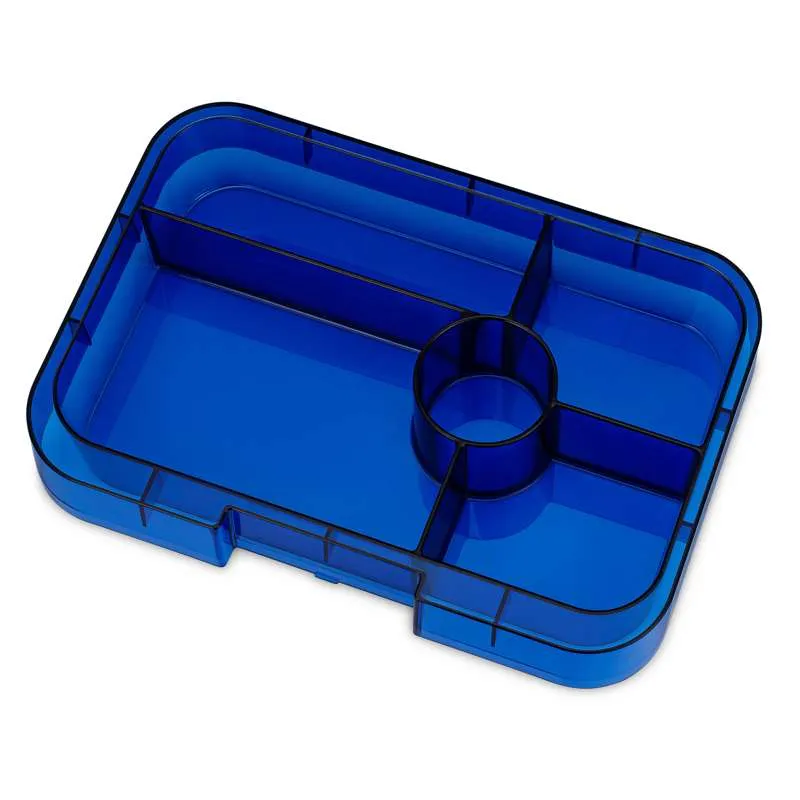 Yumbox Indsatsbakke - Tapas Tray - 5 rum - Navy Clear