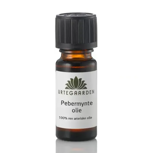 Urtegaarden Pebermynteolie Japansk Æterisk Olie (10 ml)