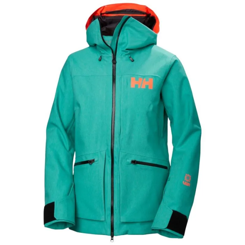 Helly Hansen Powderqueen 3.0, skijakke, dame, grøn