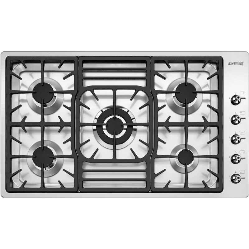 Smeg Classic PGF95-4 Gaskogeplade, 90 cm, nedsænket