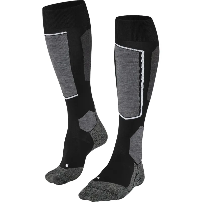 Falke SK6 Pro, skistrømper, dame, sort