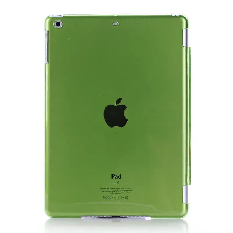 iPad cover i hård plastik. Grøn.