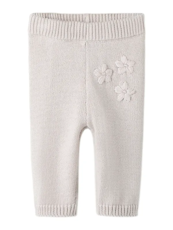 Name It Toana - Knit Pant -  Lilac Marble - 50 cm