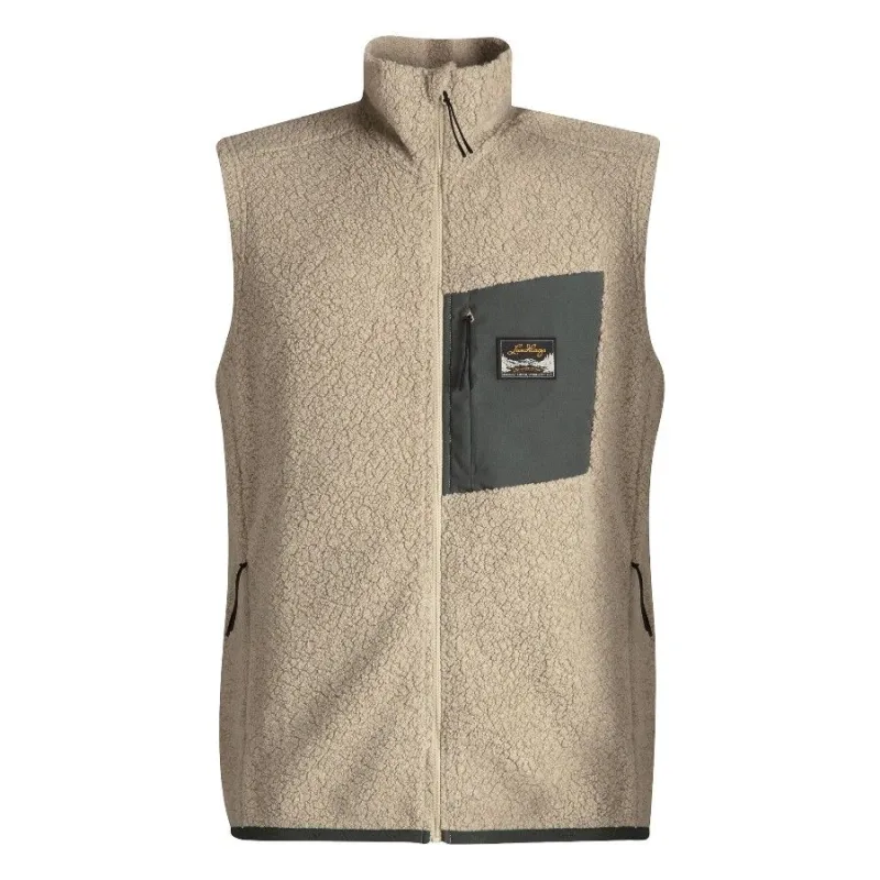 Lundhags Flok Wool MS Pile Vest, mellemlag, beige