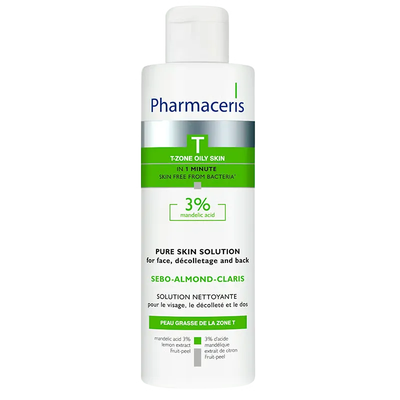 Pharmaceris T Sebo-Almond-Claris Pure Skin Solution Face Toner (190 ml)