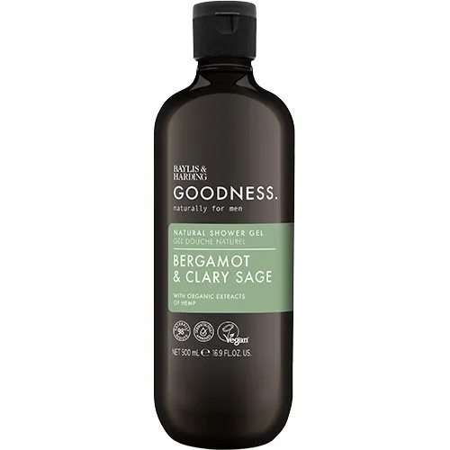 Baylis & Harding Men  Bergamot & Clary Sage Shower Gel - 500 ml.