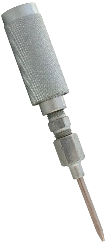 Smørespids ø4×38mm m/lynkobling