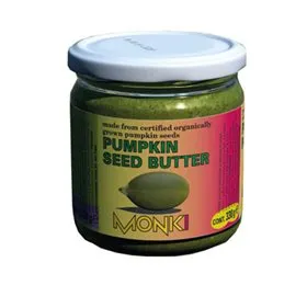 Monki Græskarkernesmør Ø &bull;  330g.