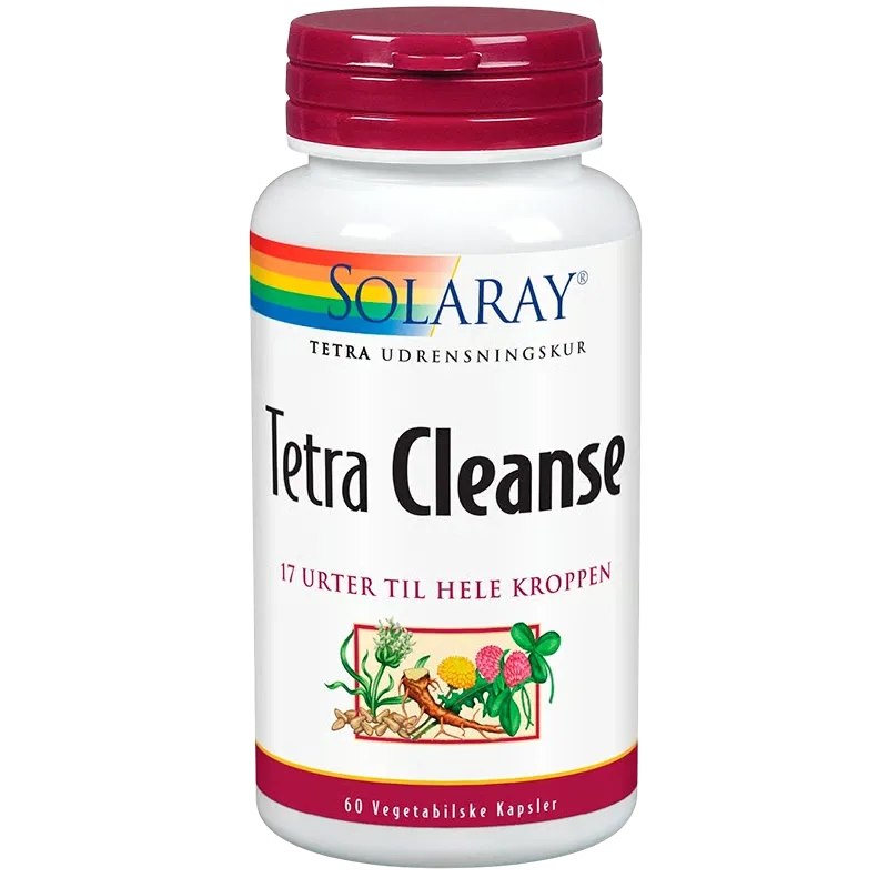 Solaray Tetra Cleanse (60 kapsler)