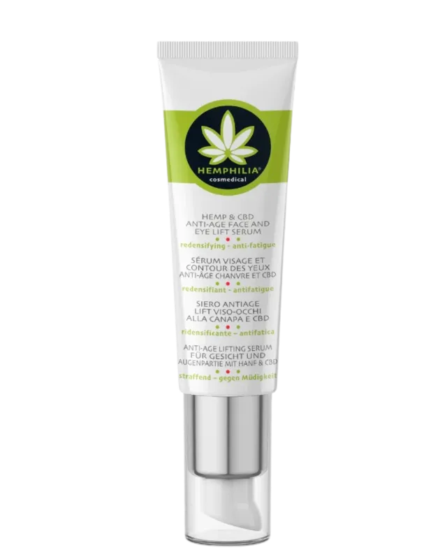 Hemphilia Økologisk Anti-age Face & Eye Serum - 20 ml.
