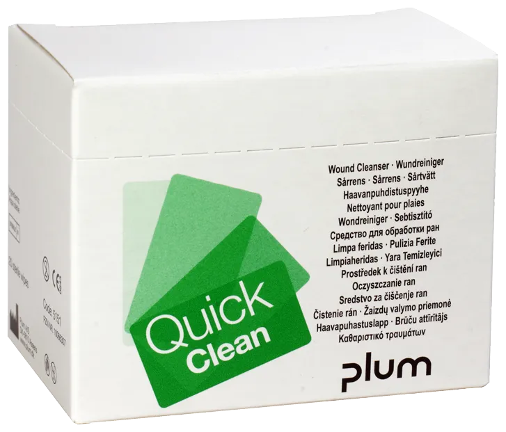 QuickClean sårrenseserviet 20 stk