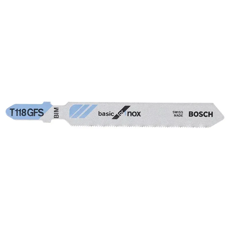 Bosch Stiksavklinge T118gfs T. Metal/inox 5stk - 2608636496