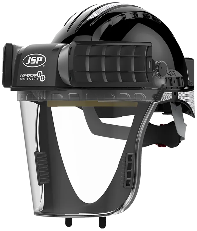 JSP Powercap Infinity motorenhed m/sikkerhedshjelm