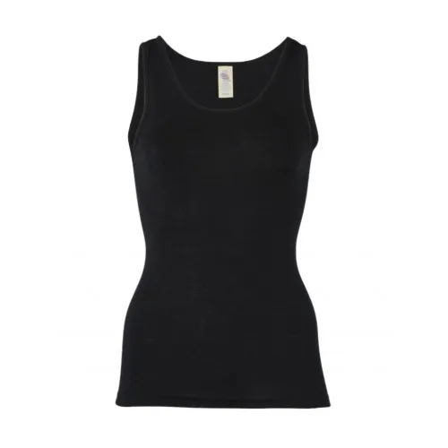 Dame Top I Merinould 34/36 Black