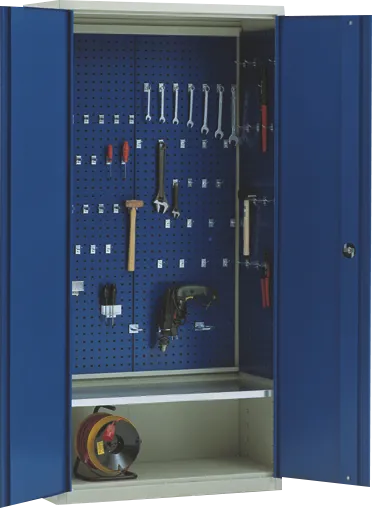 Materialeskab MS-1 m/1 hylde+tavler