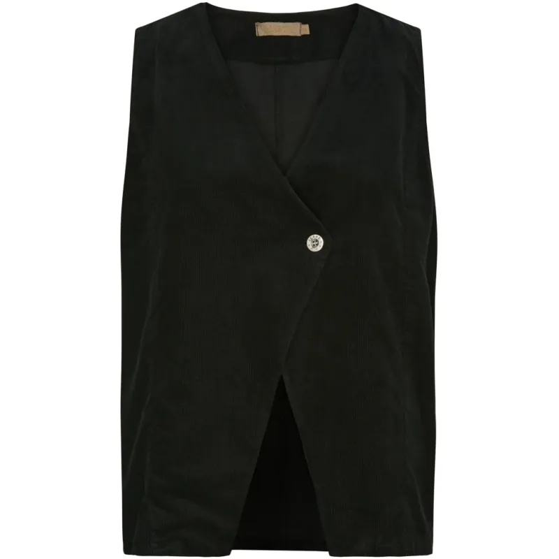 Marta du Chateau dame vest MdcHortense 86188 - Black-
