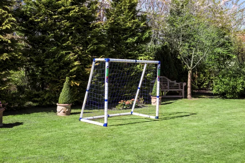 Fodboldmål TARGET SPORT PRO 2 - 183 cm x 151 cm m/net - STÆRKT OG VEJRBESTANDIGT!