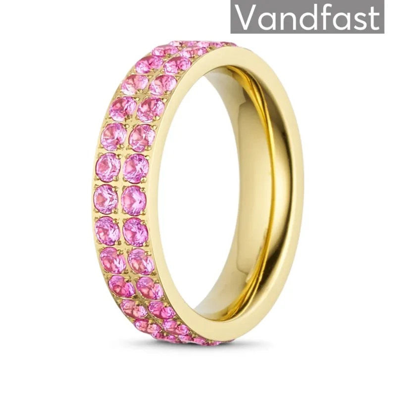 ANNEBRAUNER Alliance Rose Ring 18K Guldbelagt