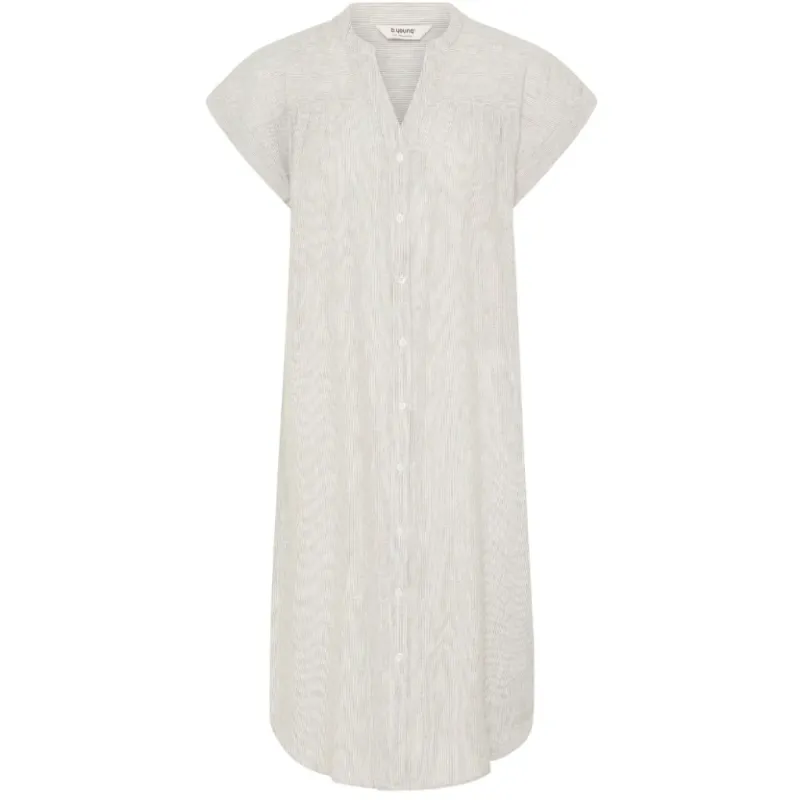 B Young dame kjole BYIZOLA - Vetiver Stripe