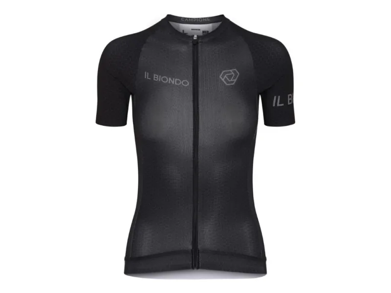 Il Biondo Road Warrior - Cykeltrøje - Thor Racefit - Dame - Sort - X