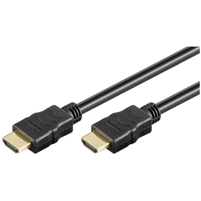 Goobay High Speed HDMI 2.0 Kabel 4K 60Hz 2m  -  Sort