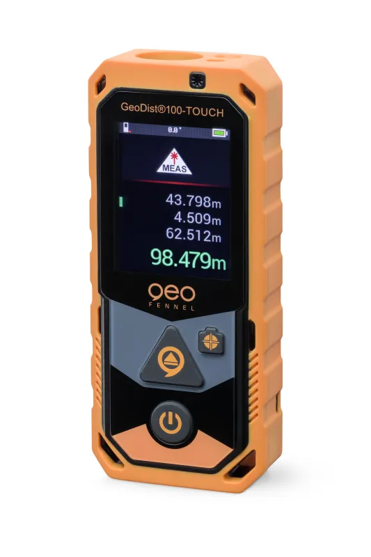 Afstandsmåler GeoDist 100 touchsreen-betjening