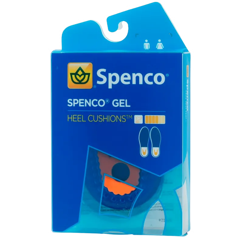 Spenco Gel Hælindlæg OS (1 sæt)