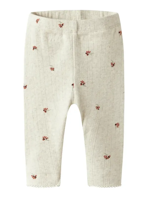 Berries Leggings - Peyote Melange - 50